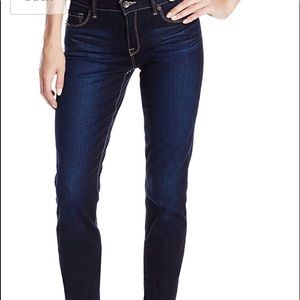 Lucky dark wash skinny jeans